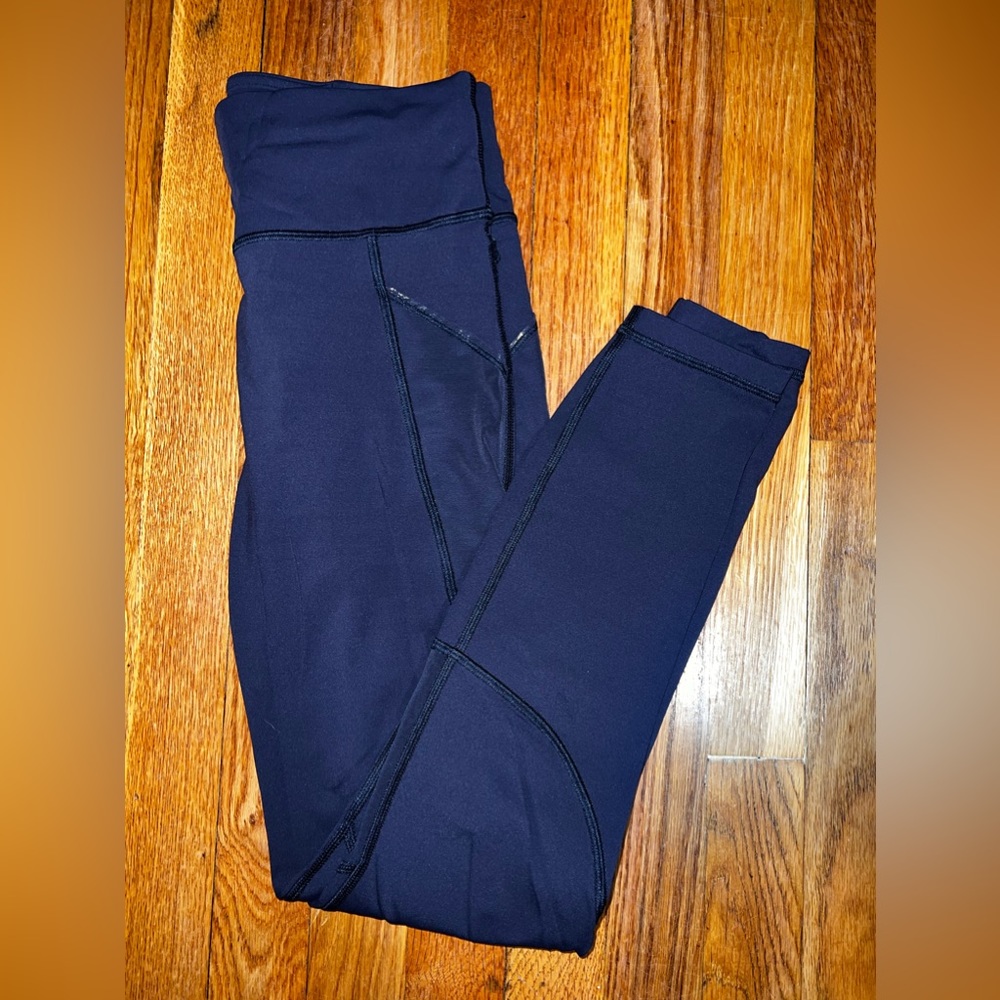 Lululemon running leggings with pockets
